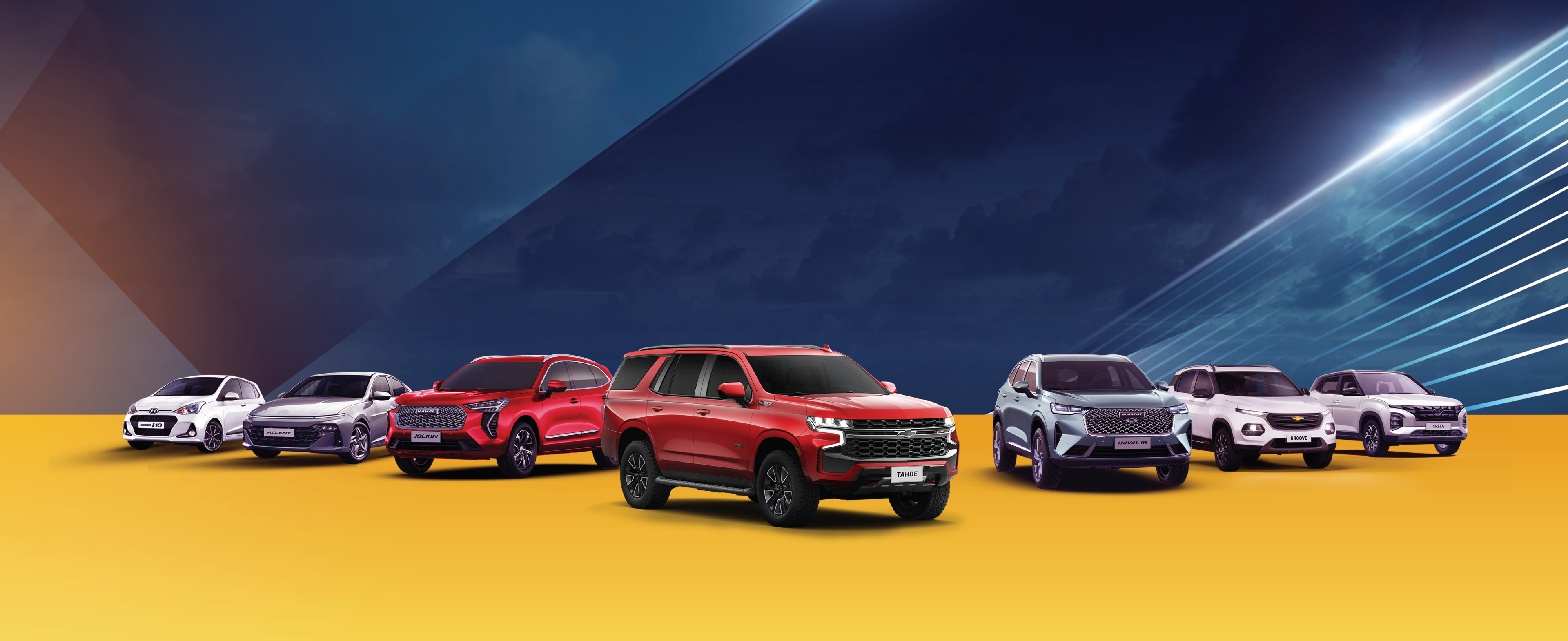 From compact to luxury